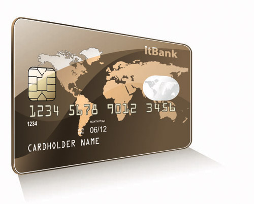 free vector Credit card bank card vector